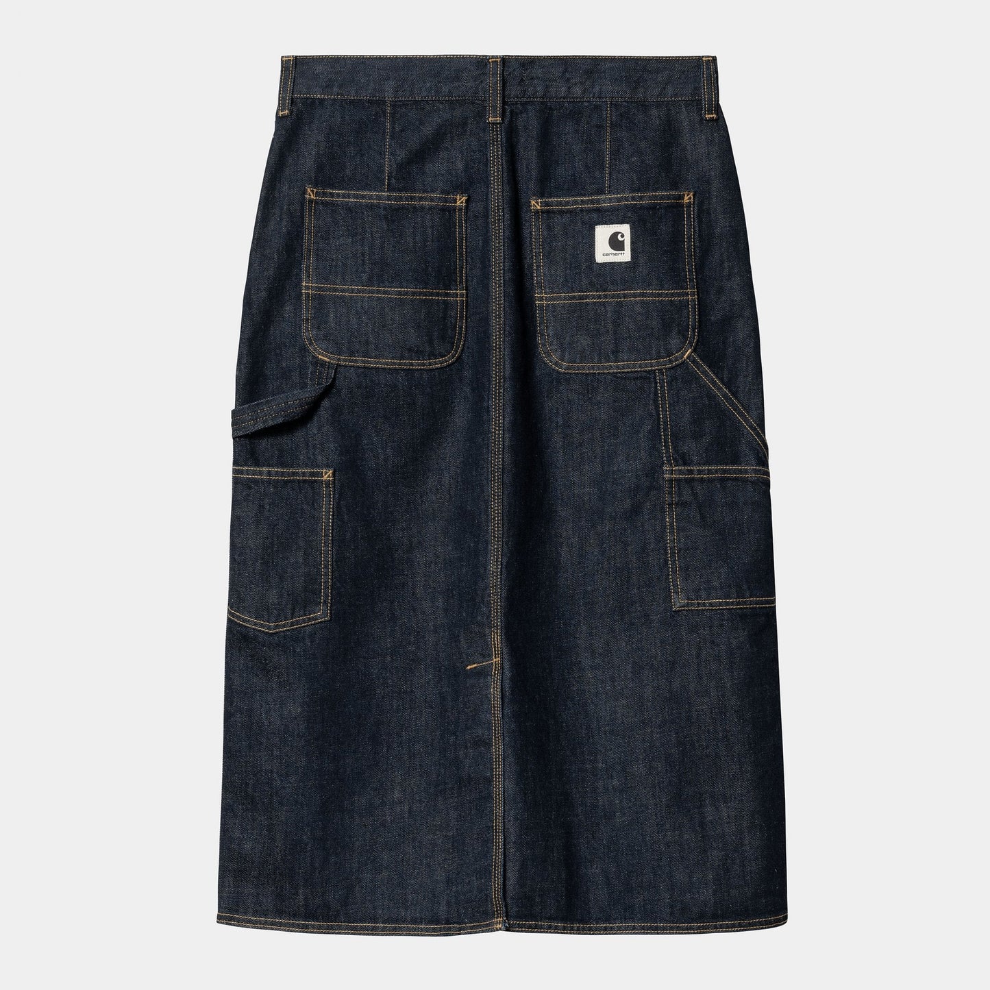 W' Single Knee Skirt - Blue (Rinsed)