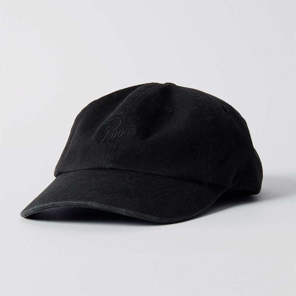 Signature 6 Panel Hat 24 - Black