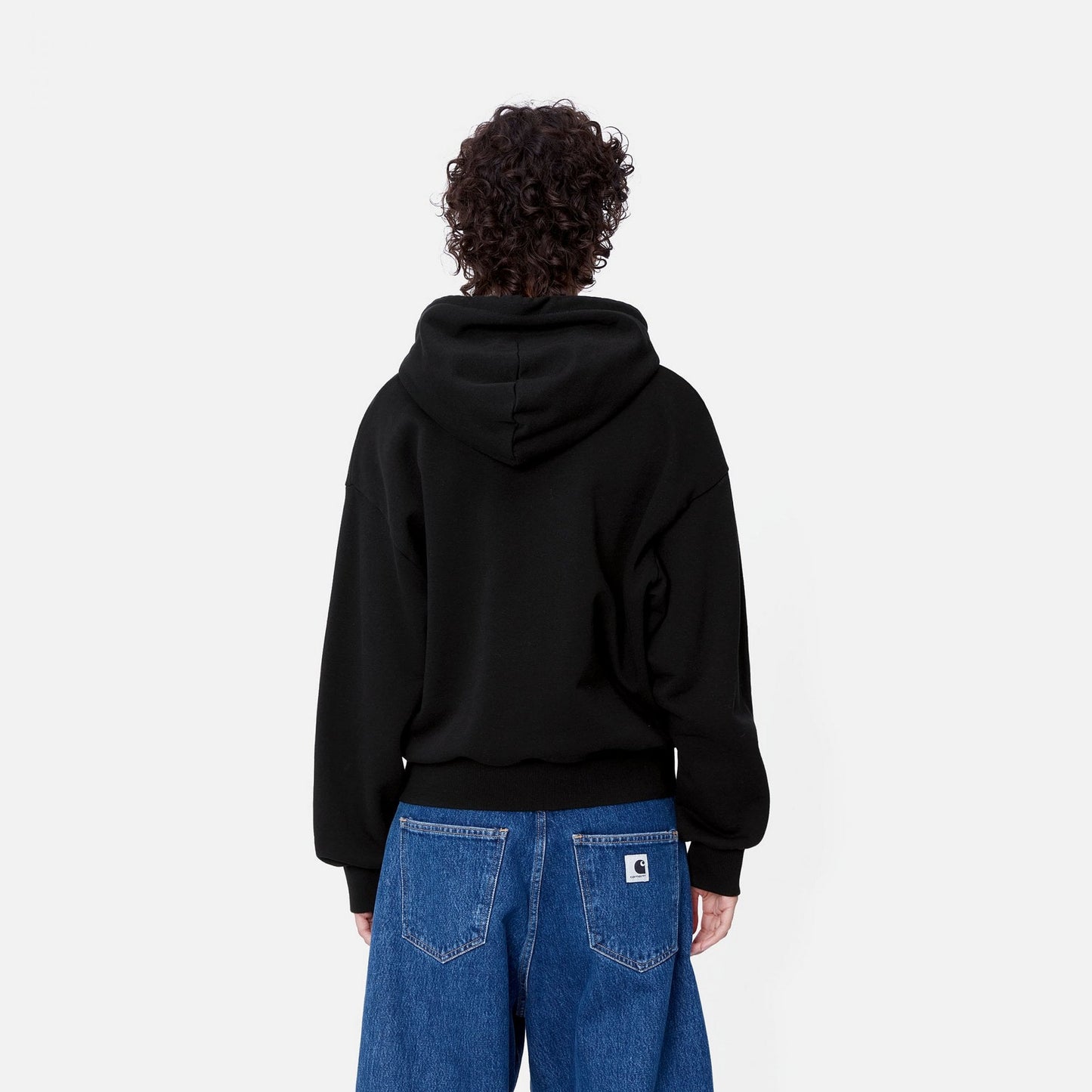 W' Hooded Casey Jacket - Black / Silver