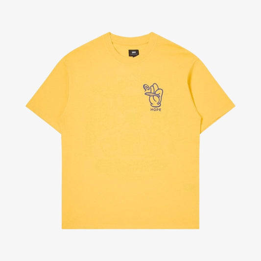 Hope Provider S/S Tee - Lemon Chrome (Garment Washed)