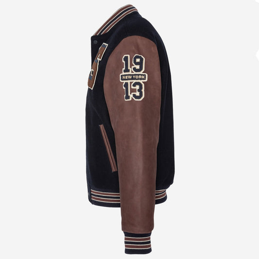 Varsity Jacket - Cowhide & Wool