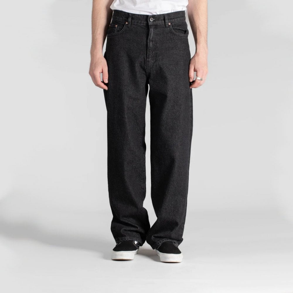 Wide 5 Pant - Charcoal Denim