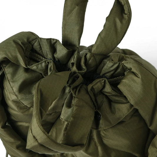 Military Down Helmet Shoulder Bag - Black