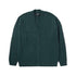 Triple Triangle Jacquard Cardigan - Hunter Green