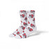 Shrooms Sock - White