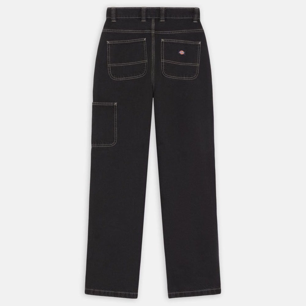 W' Madison Double Knee Denim Pant- Black Wash