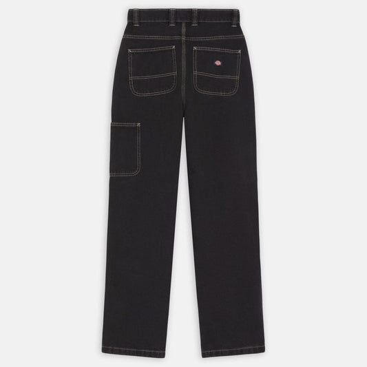 W' Madison Double Knee Denim Pant- Black Wash