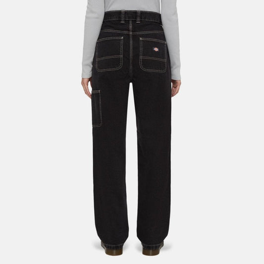 W' Madison Double Knee Denim Pant- Black Wash
