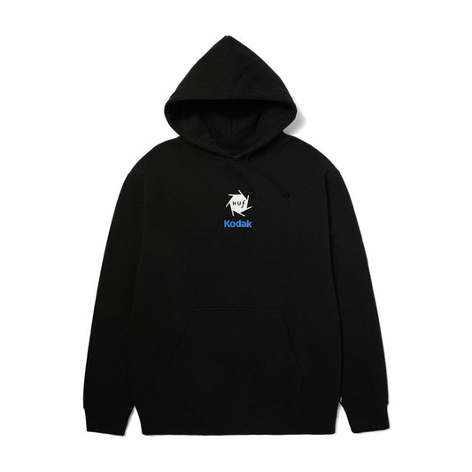 HUF X Kodak Invention Pullover Hoodie - Black