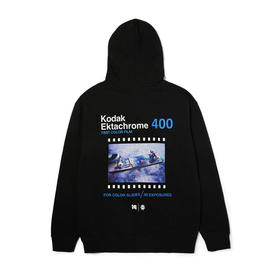 HUF X Kodak Invention Pullover Hoodie - Black