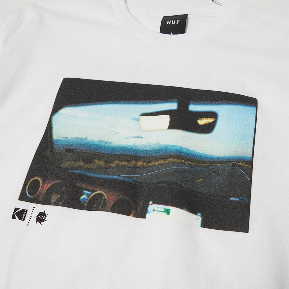 HUF X Kodak Rear View S/S Tee - White