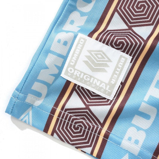 Butter Goods X Umbro Vert Jersey - Sky / Brown