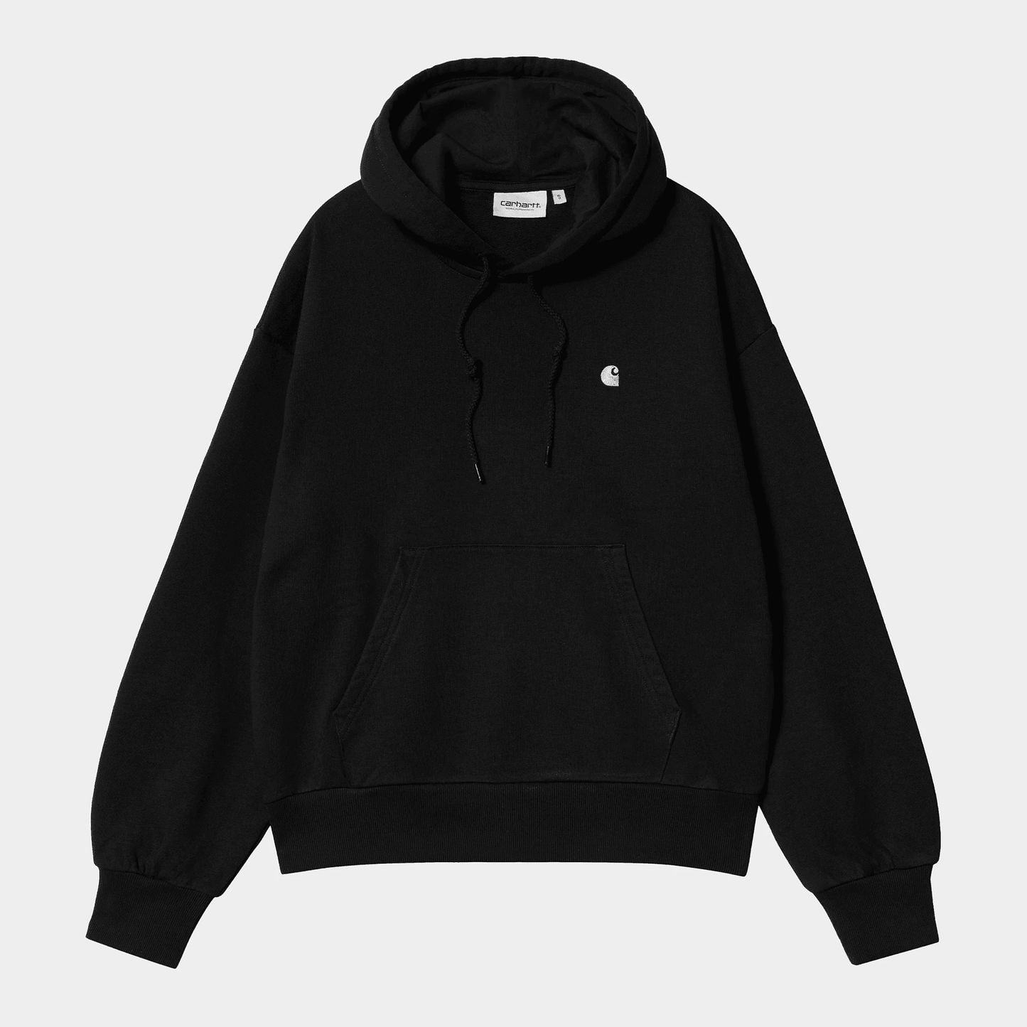 W' Hooded Casey Sweatshirt - Black / Silver