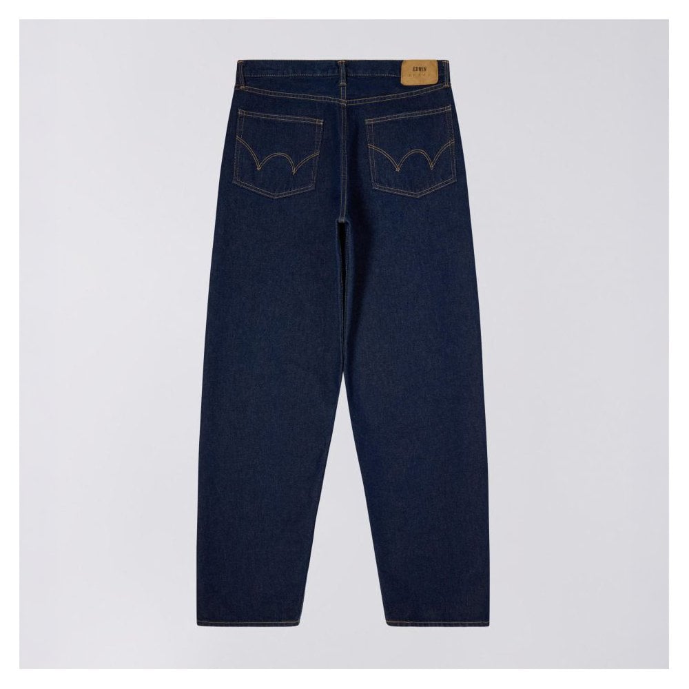 Loose Jeans, 12.5oz Kaihara Openend Denim - Blue Rinsed