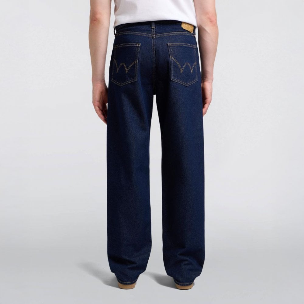 Loose Jeans, 12.5oz Kaihara Openend Denim - Blue Rinsed