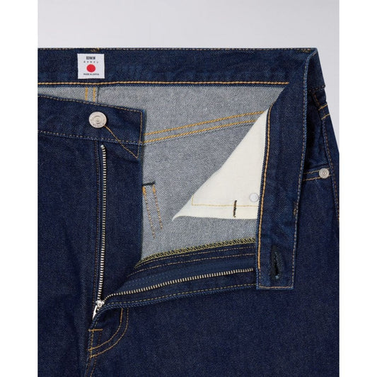 Loose Jeans, 12.5oz Kaihara Openend Denim - Blue Rinsed