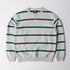 Pristine Striper Crew Neck Sweatshirt - Heather Grey