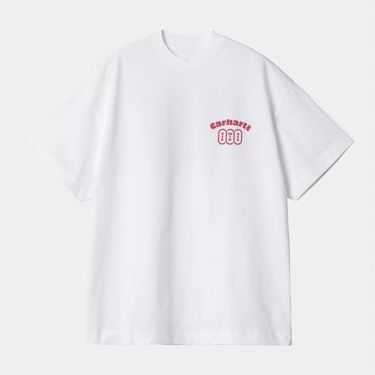 W' S/S Day Off T-shirt - White / Disco