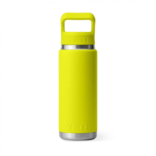 Rambler™ 26oz Bottle, Straw Cap - Firefly Yellow