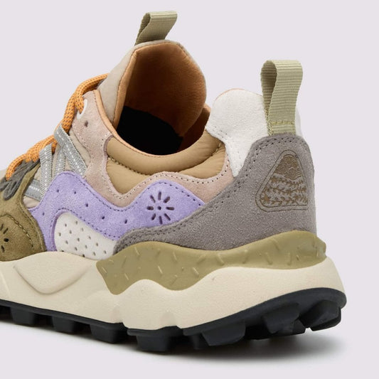 Yamano 3 Uni, Suede / Nylon - Military / Taupe / Violet