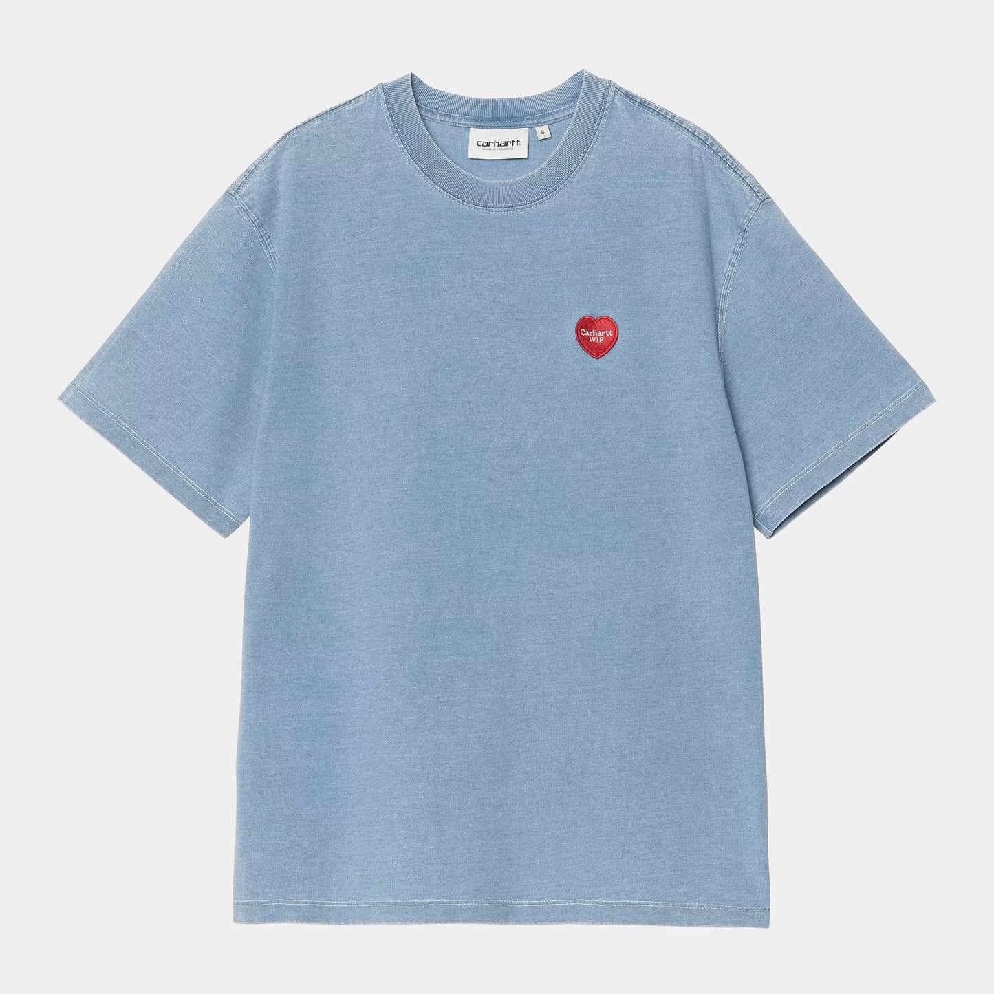 W' S/S Ingo Tee- Light Blue (garment dyed)