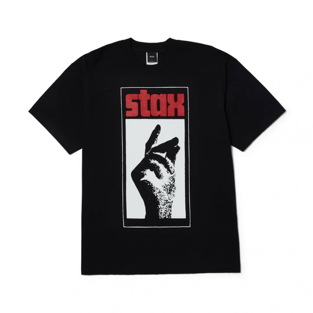 HUF x Stax Snap S/S Tee - Black