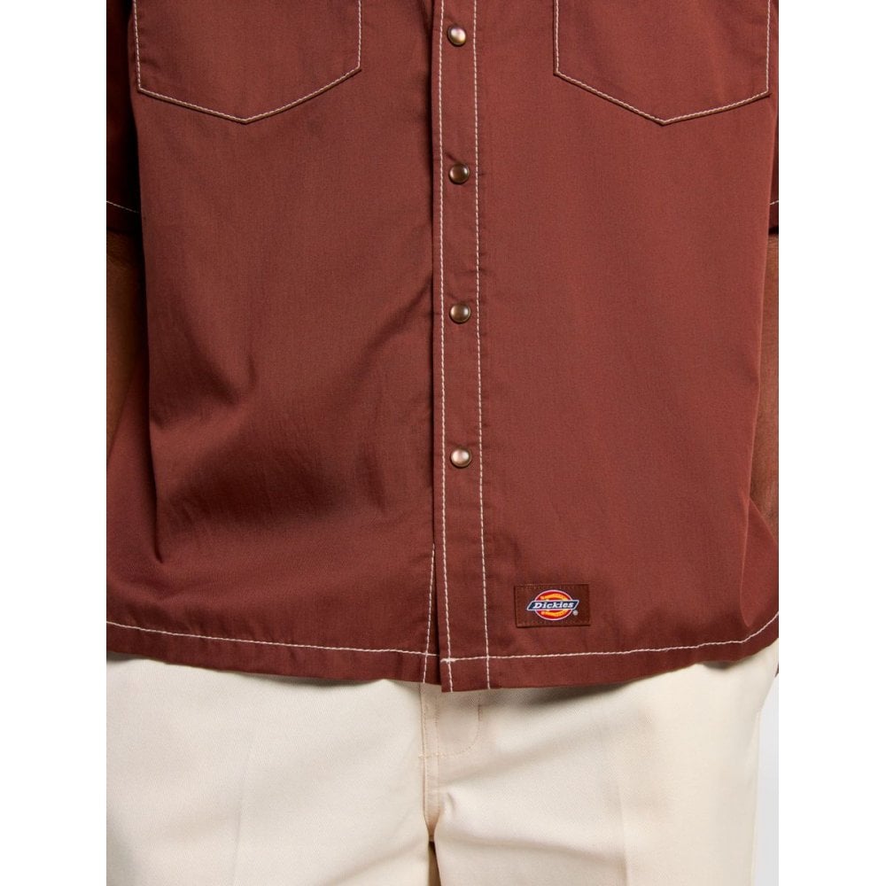 River Ranch S/S Work Shirt - Cappuccino
