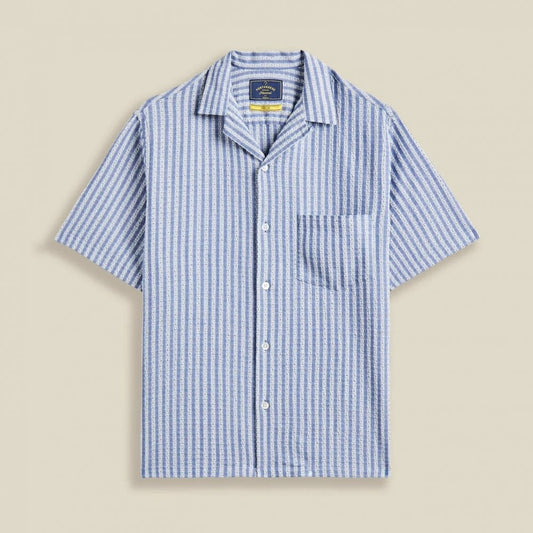 Jacquard Chambray Shirt