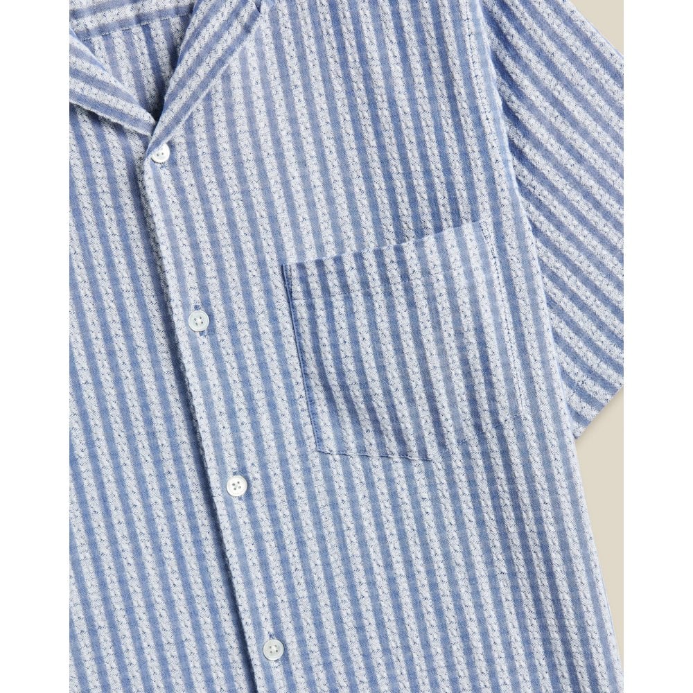 Jacquard Chambray Shirt
