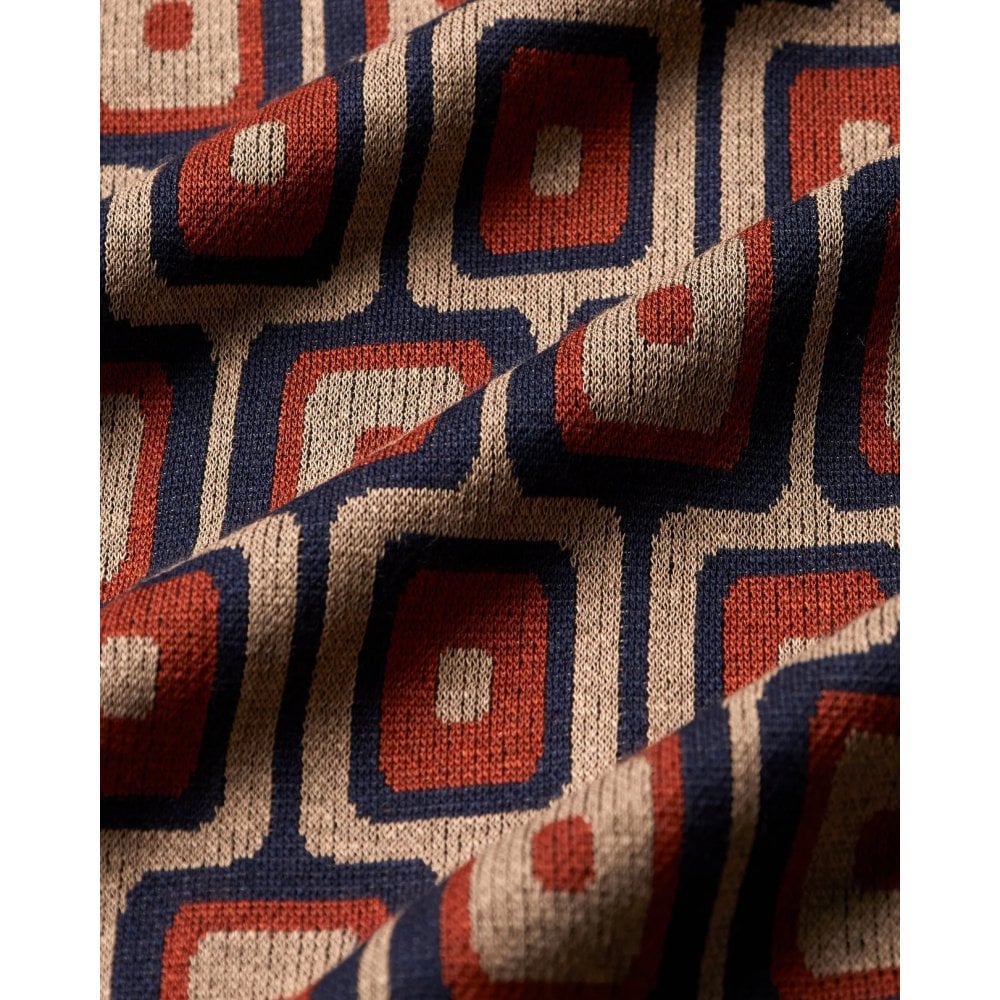Geometric Knit Shirt - Multi