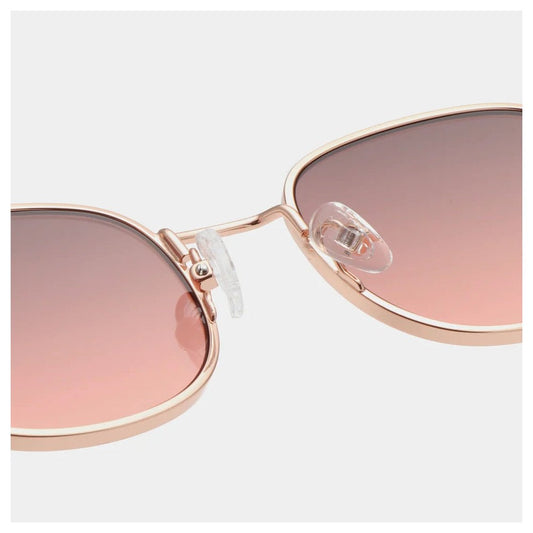 Hello Sunglasses - Rose Gold