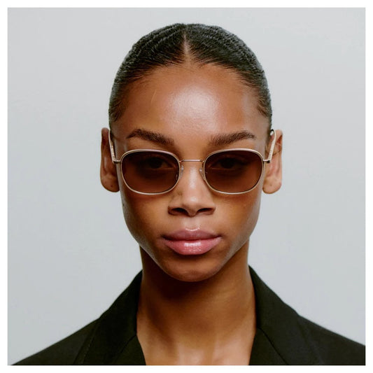 Hello Sunglasses - Matte Gold