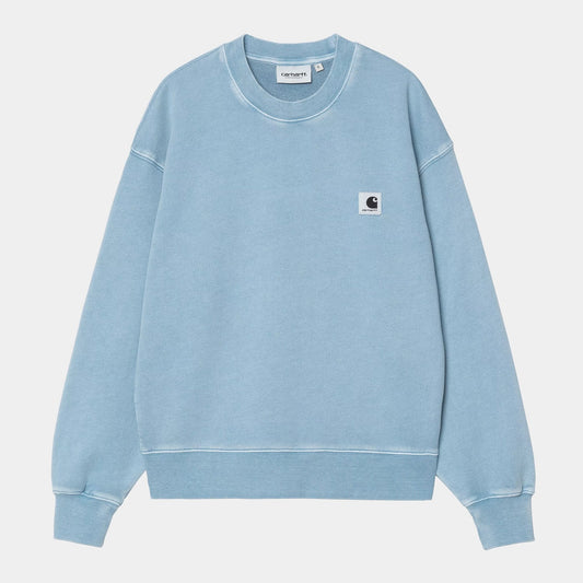 W' Nelson Sweatshirt - Clay Blue (Garment Dyed)