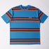 Script Striped T-shirt - Blue