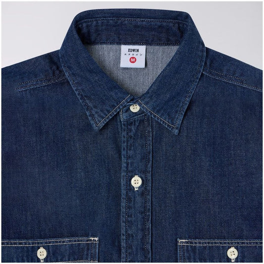 Work L/S Shirt - Blue Dark Used