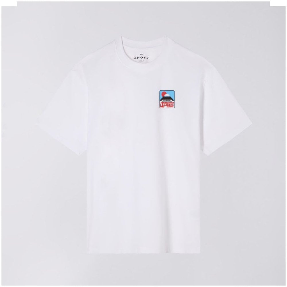 Sunset On Fuji S/S Tee - White