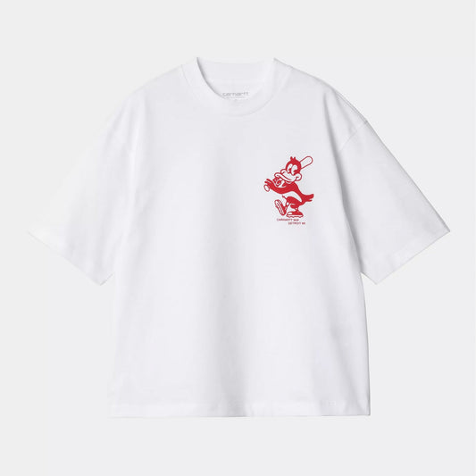 W' S/S Home Run T-shirt - White