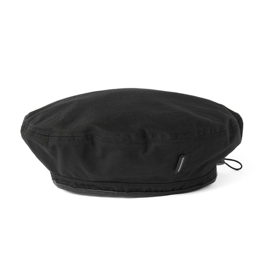 Twill Beret - Black