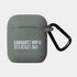 Tour Airpods Case, Smoke Green / Grey