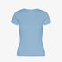 Women's Organic Rib S/S Tee - Seaside Blue