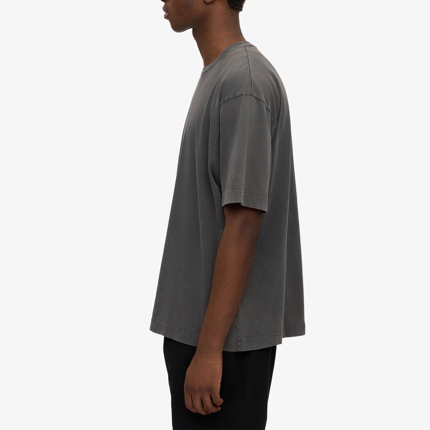 Oversized Organic Tee - Faded Black