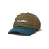 Ace 6 Panel Cap - Canteen / Teal