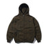 Wired Zip-Thru Hood - Fudge