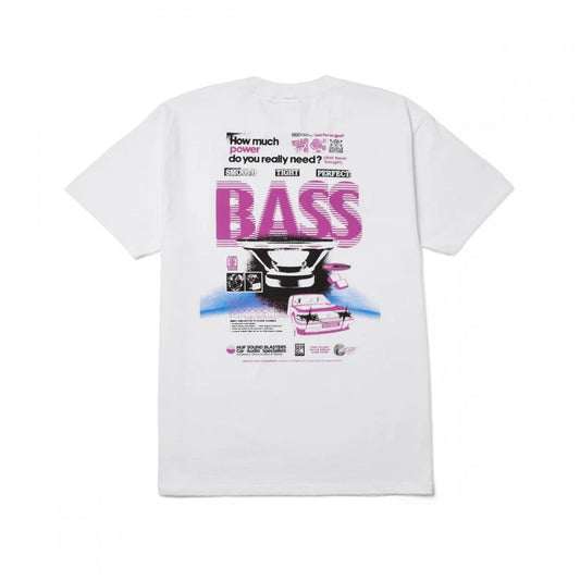Bass Power S/S Tee - White