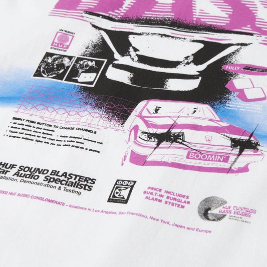 Bass Power S/S Tee - White