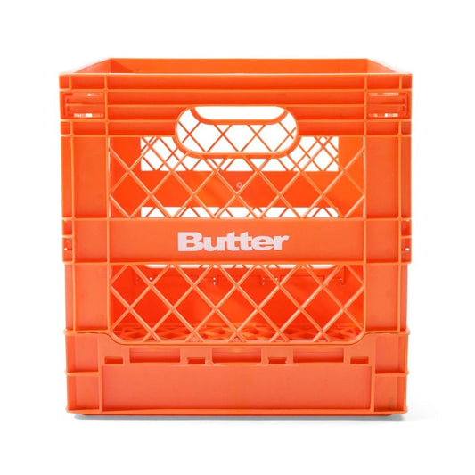 Collapsable Record Crate - Orange