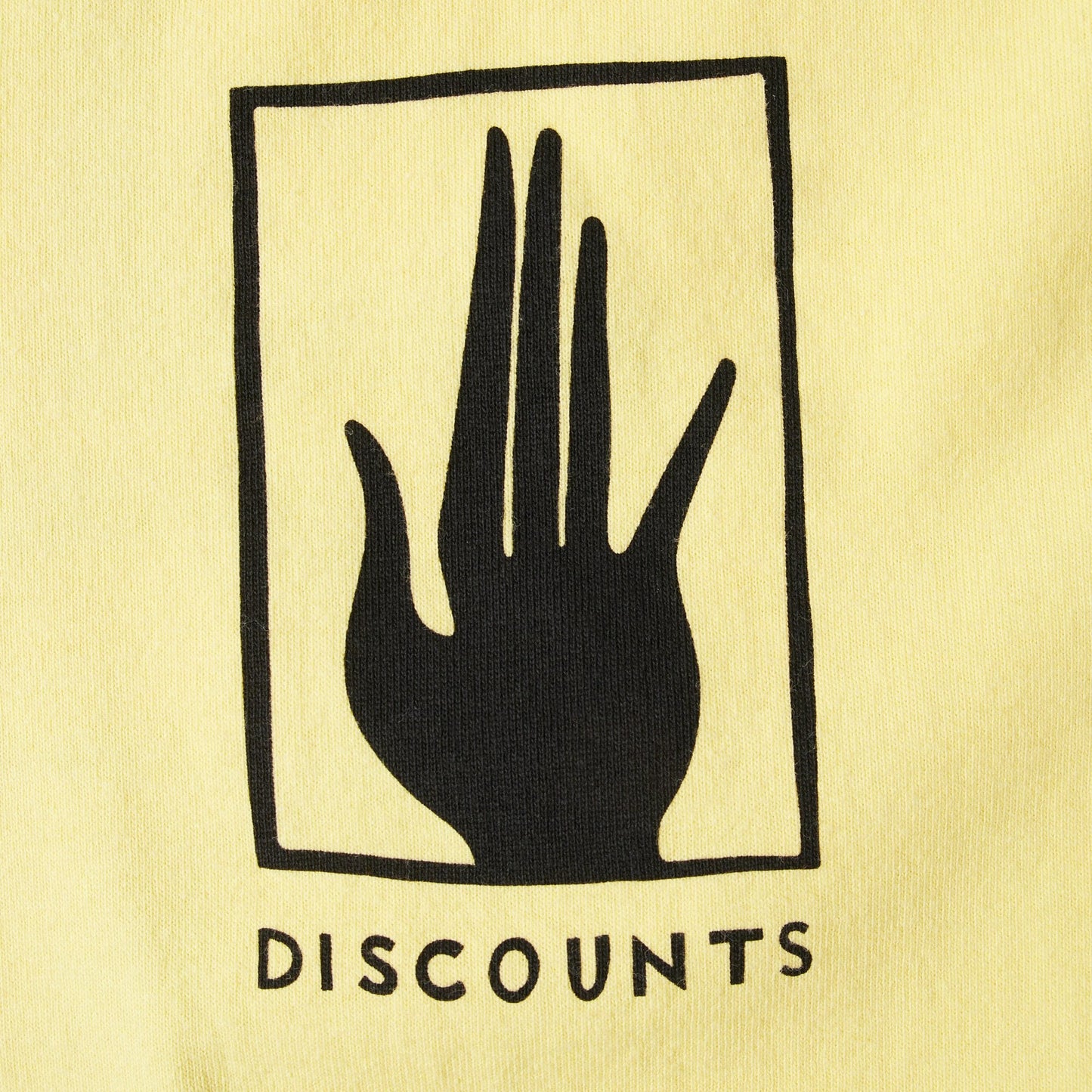 Yoga Discounts T-shirt - Yellow