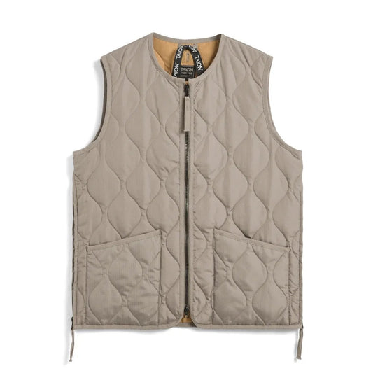 Military Crew Neck W. Zip Down Vest