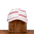 6-Panel Ballpark Cap Japanese Linen - Red Stripe