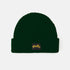 Waffle Beanie - Pine Green